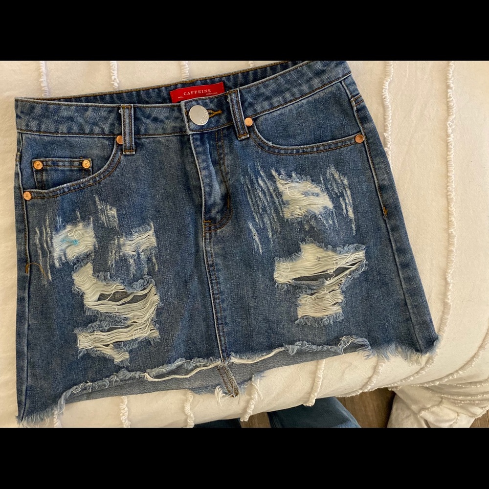 DENIM SKIRT